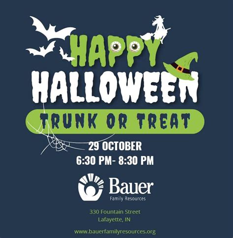 3rd Annual Trunk or Treat, 330 Fountain St, Lafayette, IN 47901-1731 ...