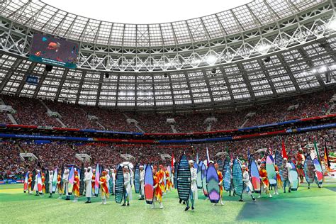 超清大图丨2018世界杯开幕式的精彩瞬间-热门赛事-长沙晚报网