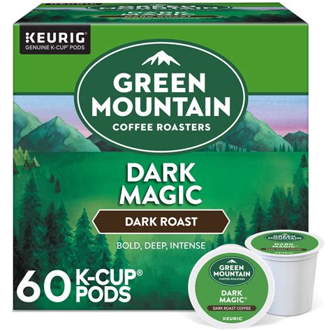 Green Mountain Coffee Roasters, Dark Magic Dark Roast K-Cup Coffee Pods ...