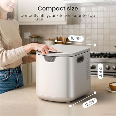 Kismile Electric Composter for Kitchen, 3.5L (Max India | Ubuy