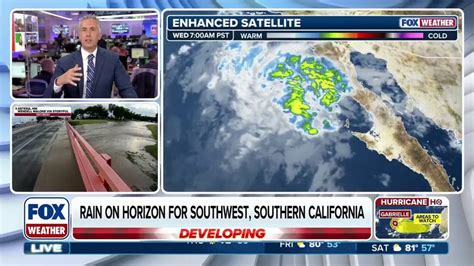 Tropical moisture surges into Southern California | Latest Weather ...