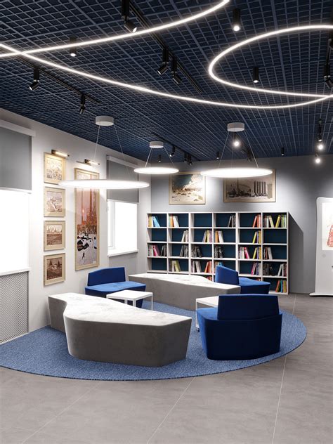 Library. Interior 的图像结果