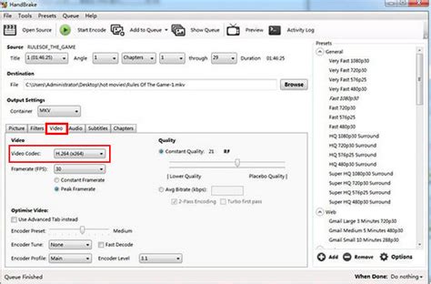 Image result for How to Use Handbrake for Video Compression