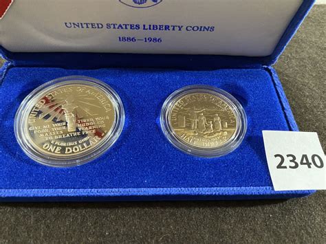 US 1986 LIBERTY COIN SET