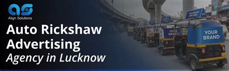 Auto Rickshaw Advertising Agency in Lucknow