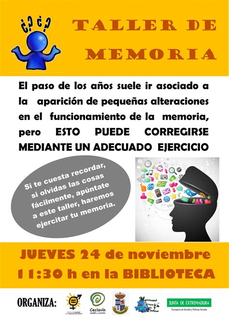 TALLER DE MEMORIA