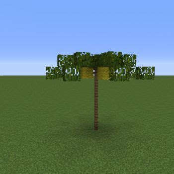 Image result for Minecraft Palm Tree Tutorial
