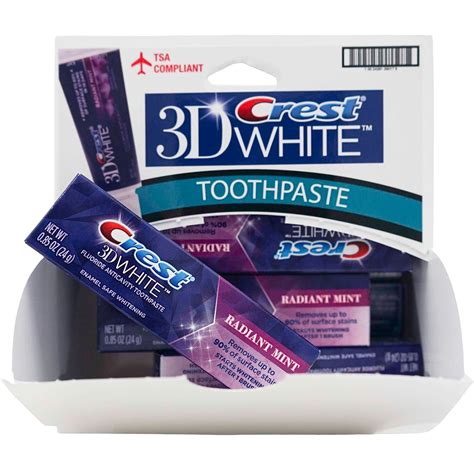 Image result for Crest White Toothpaste Small Tubes