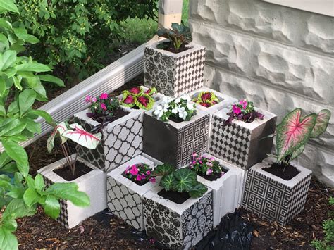Creative Concrete Block Planter Ideas 2023 - Planter Ideas