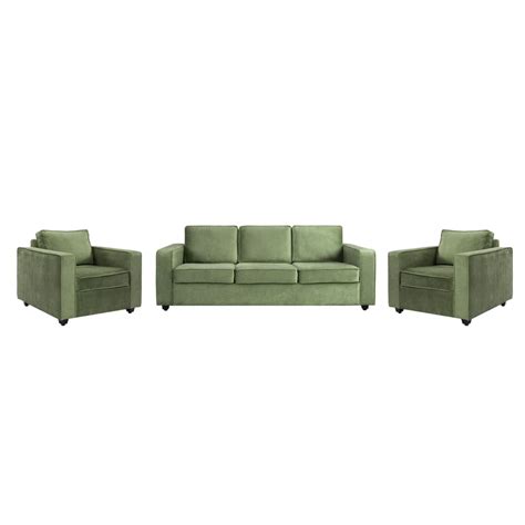Wakefit Sofa Set for Living Room | 5 Years Warranty | Sofa Set, 3+1+1 ...