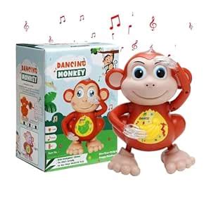 Buy Kid Kraze® Monkey Toy with Musical Features Hand-Flapping and Left ...