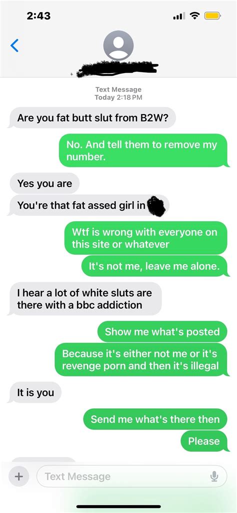 Neighbor’s boyfriend contacted me, lied to me about pornographic pictures and videos of me being ...