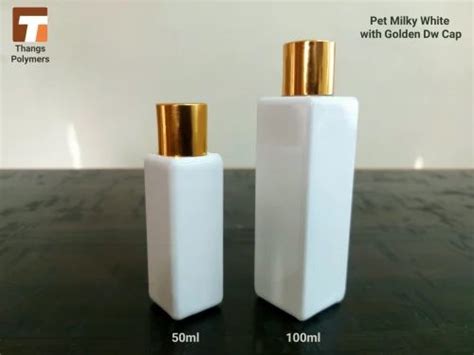 Milky White PET Bottle - 100 Ml Milky White Bottle Manufacturer from ...