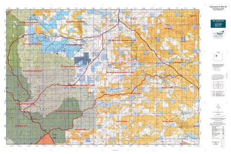 Wyoming Elk Unit Map - Map Worksheets
