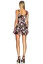 LoveShackFancy Emme Mini Dress in Midnight Muse | REVOLVE