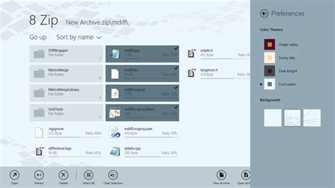 Open Zip File Windows 8 的图像结果