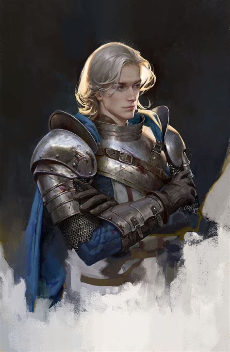 ArtStation - knight, HE XIAOSONG | Character portraits, Concept art ...