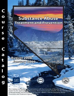 Fillable Online casat unr Substance Abuse Treatment And Prevention ...