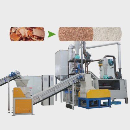 High Separation Rate Metal Recycling E Waste Recycling Plant Circuit ...