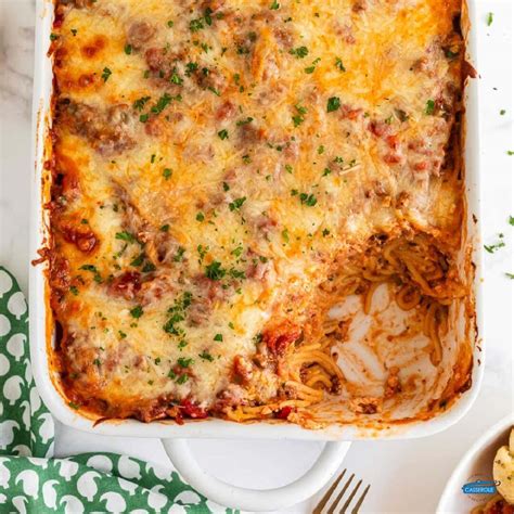 Baked Spaghetti Casserole - Best Casserole Recipes