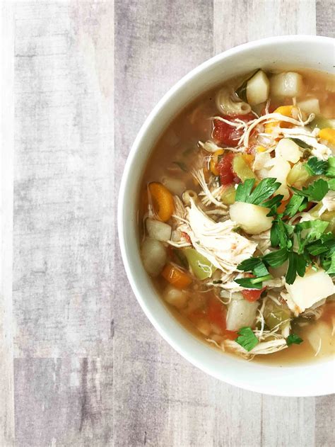 Italian Chicken Soup (Instant Pot) — The Skinny Fork