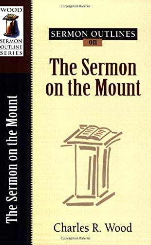 Buy Sermon Outlines on Sermon on the Mount (Sermon Outlines (Kregel ...