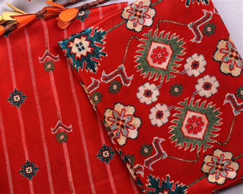 Natural Crepe Combo Set ( Top & Bottom 2.5 Meters Each) – FABRIC HUB SURAT