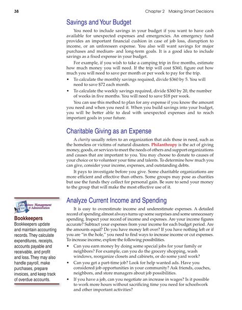 Foundations of Personal Finance, 9th Edition page 38