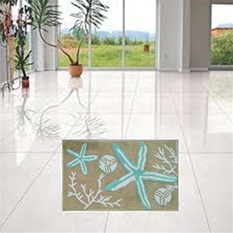Buy Bath Floor Mat Cotton 20" x 32" (Style 1) Online at Low Prices in ...