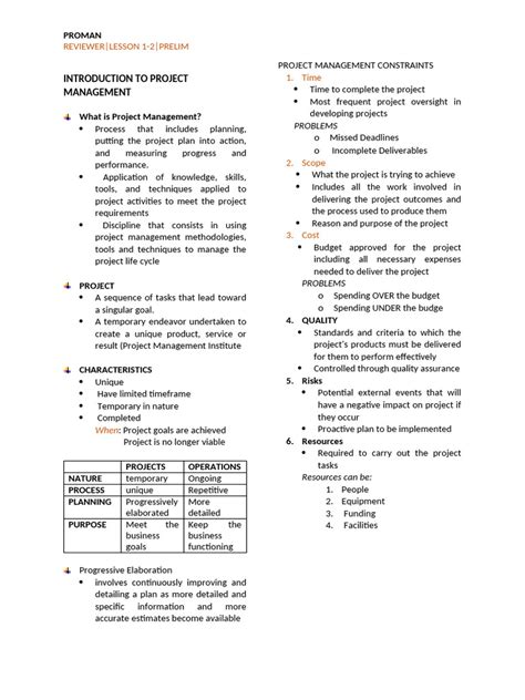 Image result for Introduction to Project Management Course