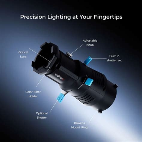 DigiTek DS-220 Bowens Optical Snoot Kit – KS Digital HUb
