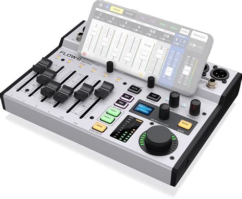 Behringer Flow 8 8 Input Digital Mixer With Bluetooth Audio ...