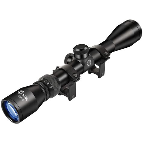 CVLIFE 3-9x40 Optics R4 Reticle Crosshair Scope with Free Mounts ...