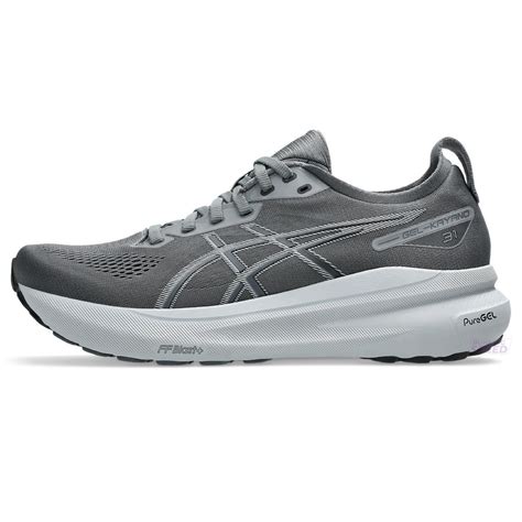 Tênis Asics Gel Kayano 31 - Cinza Branco e Azul - Masculino Running ...