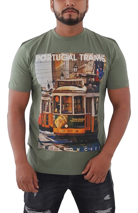 Buy Cotton County Men's Cotton T-Shirt (Green, 64ODP1R01-HS4-D-42-44 ...