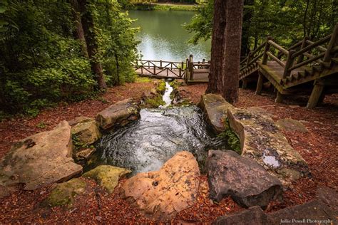 Top of Crowley's Ridge State Park Waterfall, Arkansas