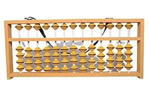 Buy Raise Abacus Master 13 Rods, Orange, Abacus, 13 Digit, Multi-color ...