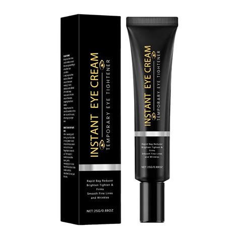 Reduce Under Eye Bags with Instant Eye Tightener Cream Temporary Formula Targets Dark Circles ...