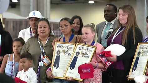 3 Robb Elementary School students honored at Grapevine conference | FOX ...