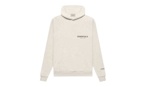 Essentials Hoodie Light Heather Oatmeal – Sneakerzone