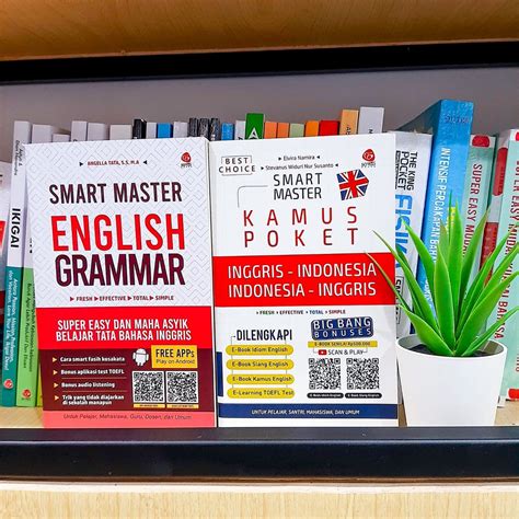 Jual PAKET 2 BUKU PINTAR BAHASA INGGRIS SMART MASTER ENGLISH GRAMMAR ...