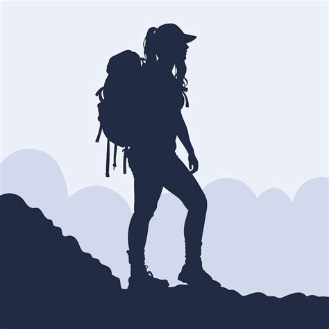 Images de Randonneur silhouette – Téléchargement gratuit sur Freepik