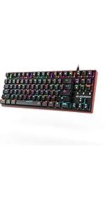 EvoFox Katana X2 TKL Mechanical Gaming Keyboard | Outemu Blue Switches ...