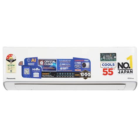 Panasonic EU 7 in 1 Convertible 1Ton 3Star Smart Inverter Split,(100 ...