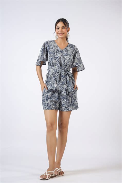 Buy Pure cotton top and short sets for women