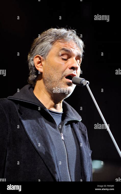 Andrea Bocelli, blind Italian tenor, soloist, celebrity, recording ...