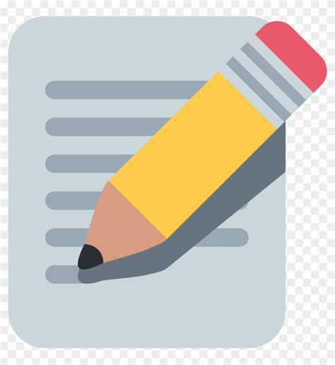 Clipart Of Paper And Pencil