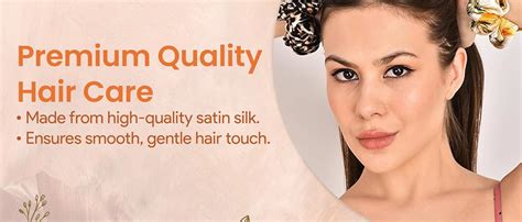 Folkdesi Premium Satin Scrunchies Set for Girls, Women | Anti-Hair ...