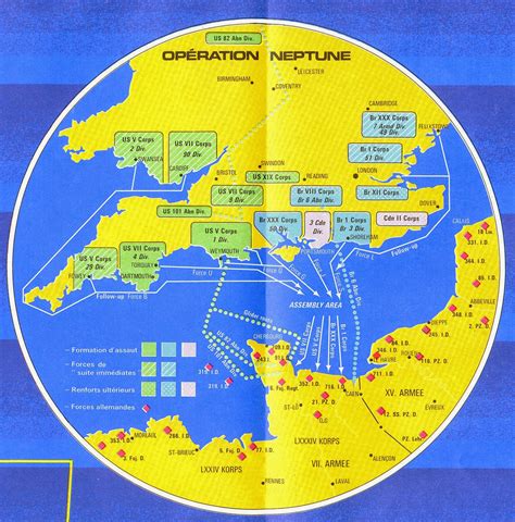 Image result for D-Day Map
