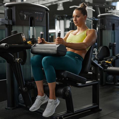 Seated Hamstring Curl Machine